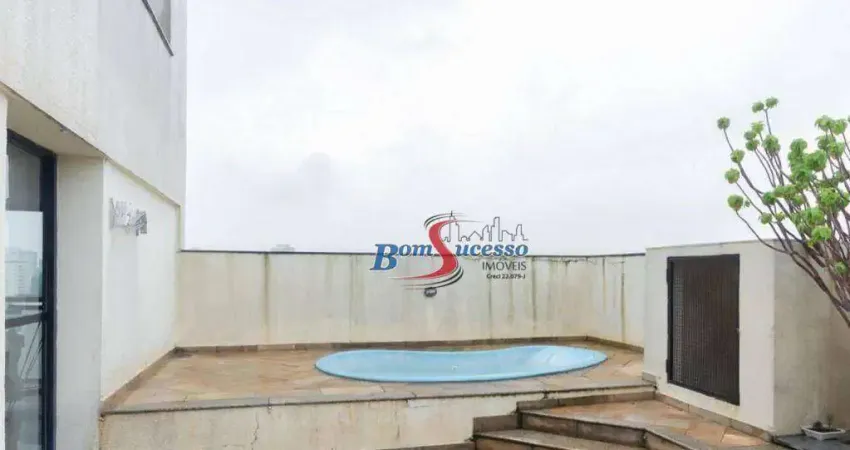 Cobertura com 4 dormitórios à venda, 198 m² por r$ 1.250.000,00 - vila formosa - são paulo/sp