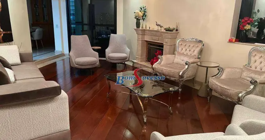 Apartamento com 3 dormitórios à venda, 243 m² por r$ 1.800.000,00 - jardim anália franco - são paulo/sp