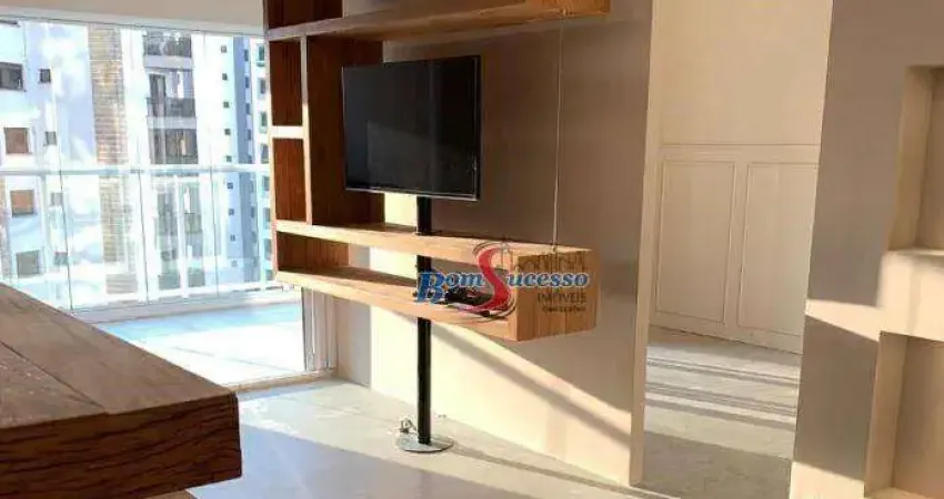 Apartamento com 1 dormitório à venda, 52 m² por r$ 775.000,00 - jardim anália franco - são paulo/sp