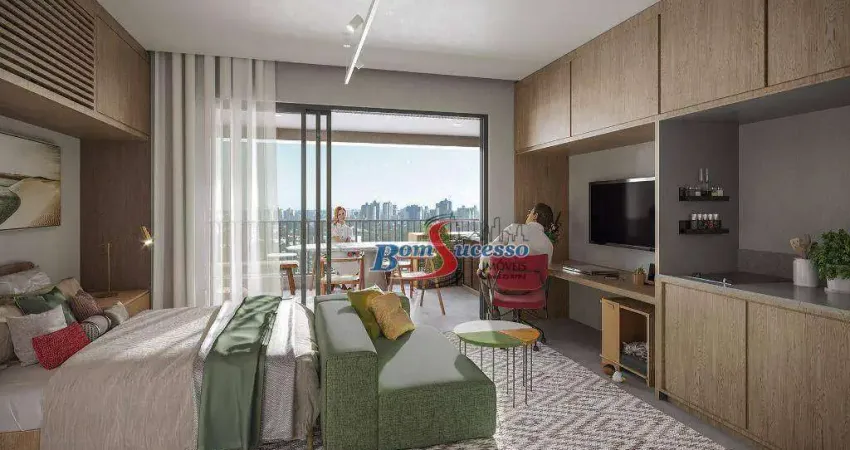 Apartamento com 1 dormitório à venda, 31 m² por r$ 661.000,00 - belém (zona leste) - são paulo/sp