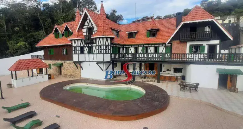 Chácara com 7 dormitórios à venda, 2361 m² por r$ 5.290.000,00 - parque petrópolis - mairiporã/sp