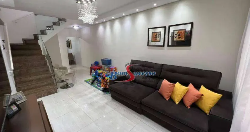 Sobrado com 3 dormitórios à venda, 190 m² por r$ 855.000,00 - vila diva (zona leste) - são paulo/sp