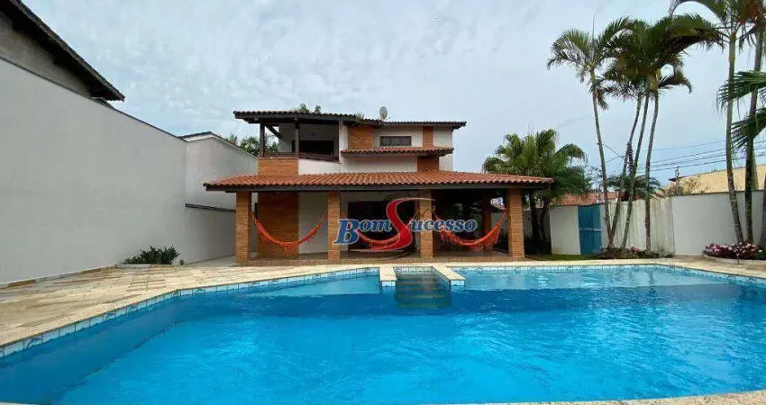 Sobrado com 5 dormitórios à venda, 350 m² por r$ 1.150.000,00 - cibratel ii - itanhaém/sp