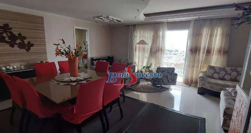 Apartamento com 3 dormitórios à venda, 170 m² por r$ 1.580.000,00 - tatuapé - são paulo/sp