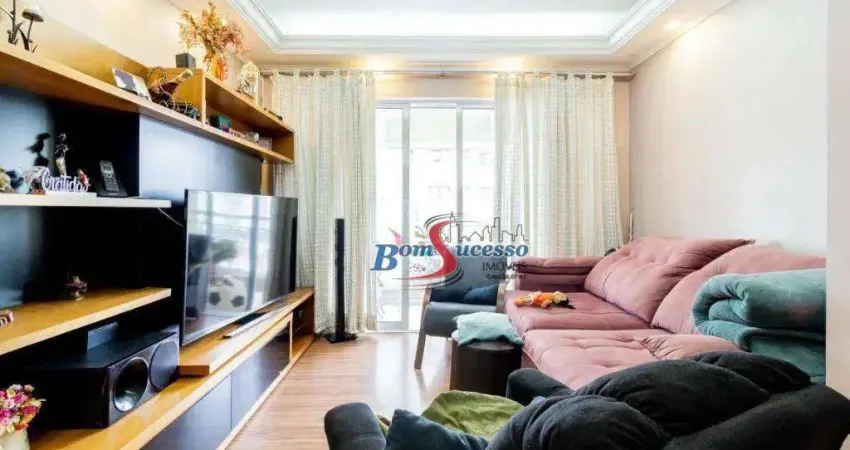 Apartamento com 3 dormitórios à venda, 93 m² por r$ 1.050.000,00 - tatuapé - são paulo/sp