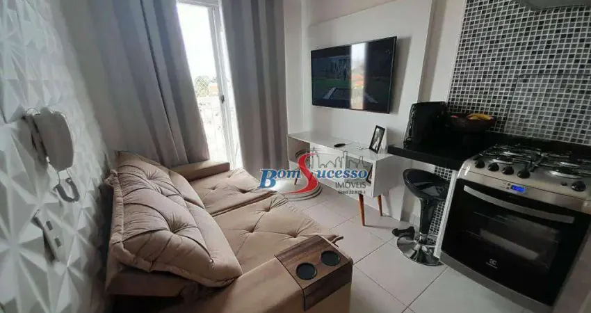 Apartamento com 1 dormitório à venda, 28 m² por r$ 230.000,00 - vila alpina - são paulo/sp