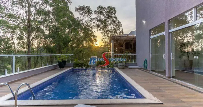 Sobrado à venda, 497 m² por r$ 3.500.000,00 - condomínio aruã brisas - mogi das cruzes/sp