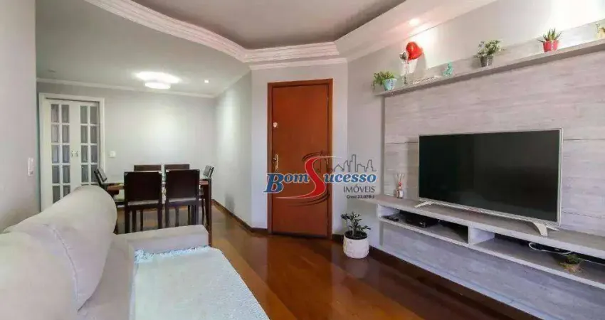 Apartamento com 3 dormitórios à venda, 105 m² por r$ 929.900,00 - água rasa - são paulo/sp