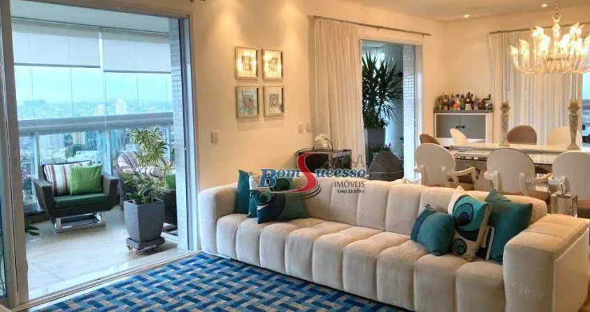 Apartamento com 4 dormitórios à venda, 334 m² por r$ 5.290.000,00 - jardim anália franco - são paulo/sp