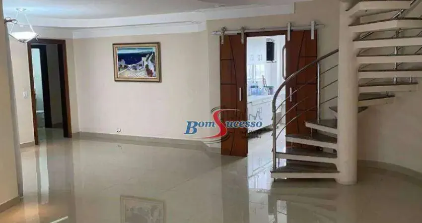 Cobertura com 3 dormitórios à venda, 340 m² por r$ 2.100.000,00 - parque da mooca - são paulo/sp