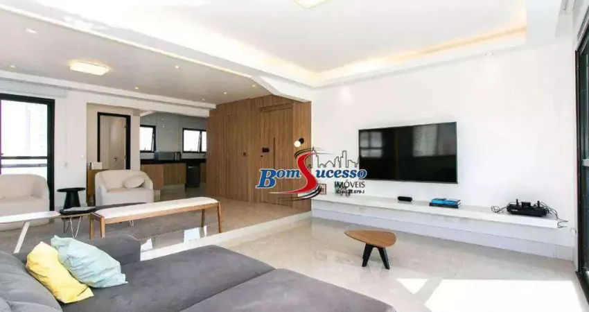 Apartamento com 3 dormitórios à venda, 140 m² por r$ 1.440.000,00 - tatuapé - são paulo/sp