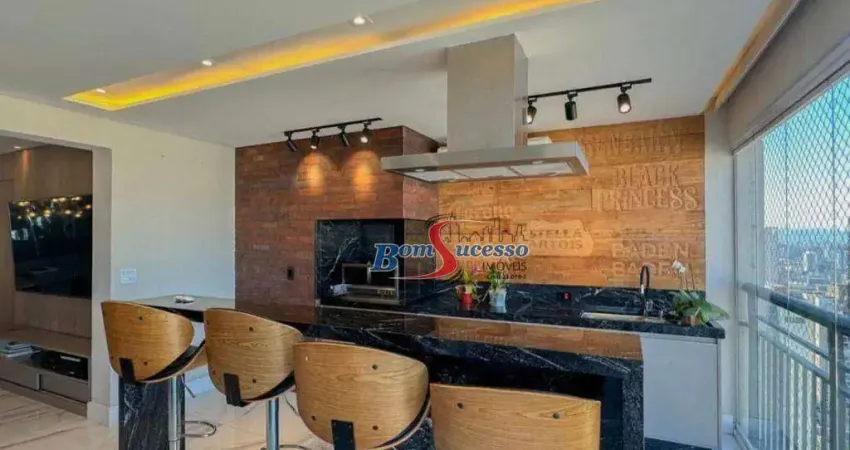 Apartamento à venda, 124 m² por r$ 2.200.000,00 - tatuapé - são paulo/sp