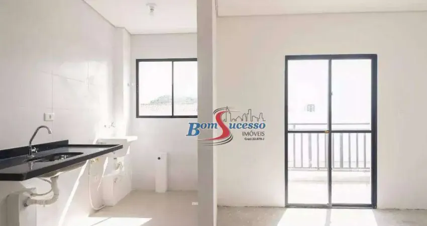 Apartamento com 1 dormitório à venda, 35 m² por r$ 249.900,00 - vila carrão - são paulo/sp
