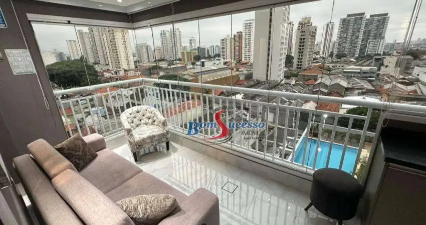 Apartamento com 2 dormitórios à venda, 63 m² por r$ 795.000,00 - tatuapé - são paulo/sp