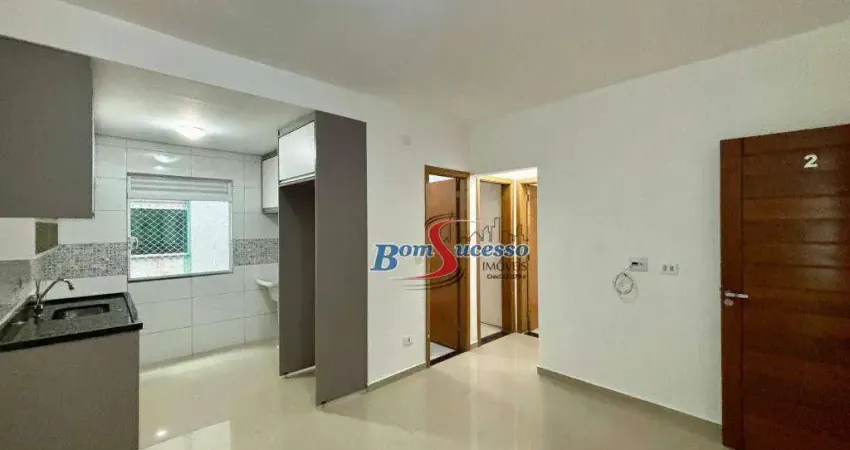 Apartamento com 2 dormitórios à venda, 45 m² por r$ 390.000,00 - chácara mafalda - são paulo/sp
