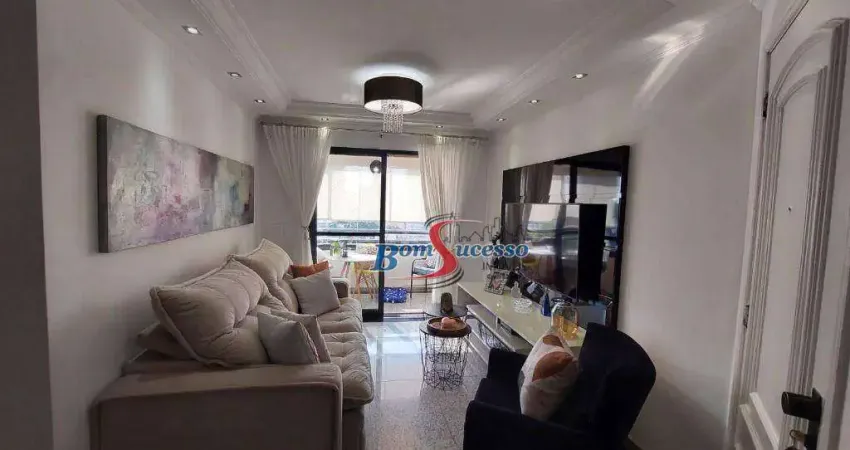 Apartamento com 3 dormitórios à venda, 88 m² por r$ 869.000,00 - tatuapé - são paulo/sp