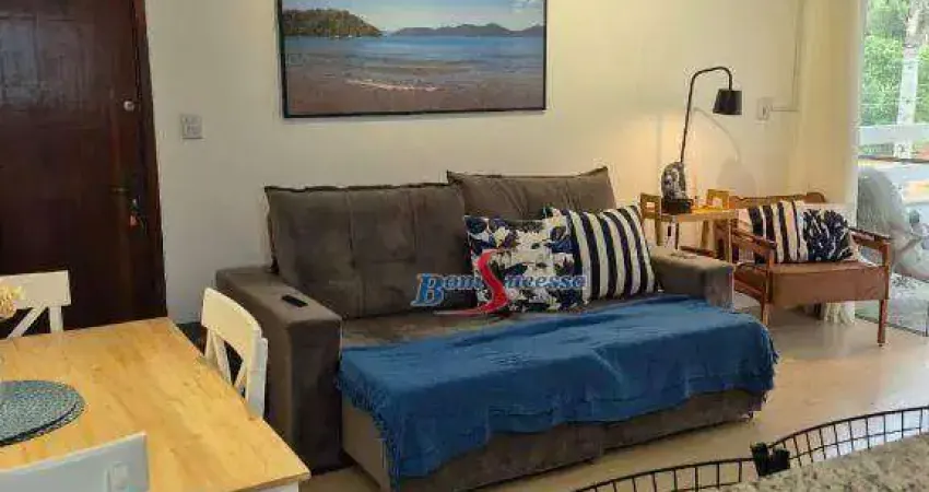 Apartamento com 2 dormitórios à venda, 61 m² por r$ 399.000 - maranduba - ubatuba/sp