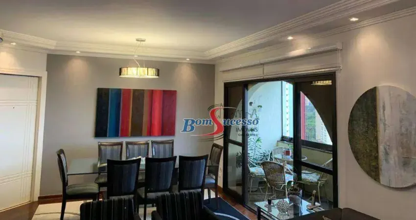 Apartamento com 3 dormitórios à venda, 127 m² por r$ 1.500.000 - jardim anália franco - são paulo/sp