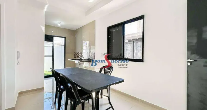 Apartamento com 1 dormitório à venda, 31 m² por r$ 302.500,00 - parque são lucas - são paulo/sp
