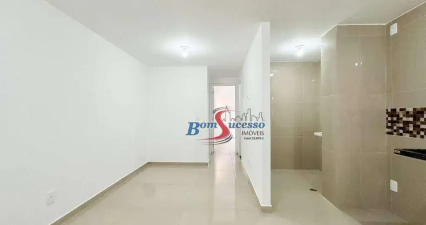 Apartamento com 2 dormitórios à venda, 40 m² por r$ 338.500,00 - parque são lucas - são paulo/sp