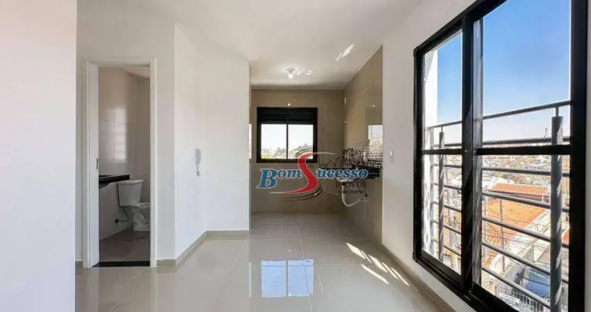 Apartamento com 1 dormitório à venda, 31 m² por r$ 236.900,00 - parque são lucas - são paulo/sp