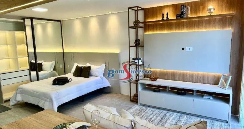 Studio com 1 dormitório à venda, 35 m² por r$ 419.900,00 - jardim anália franco - são paulo/sp