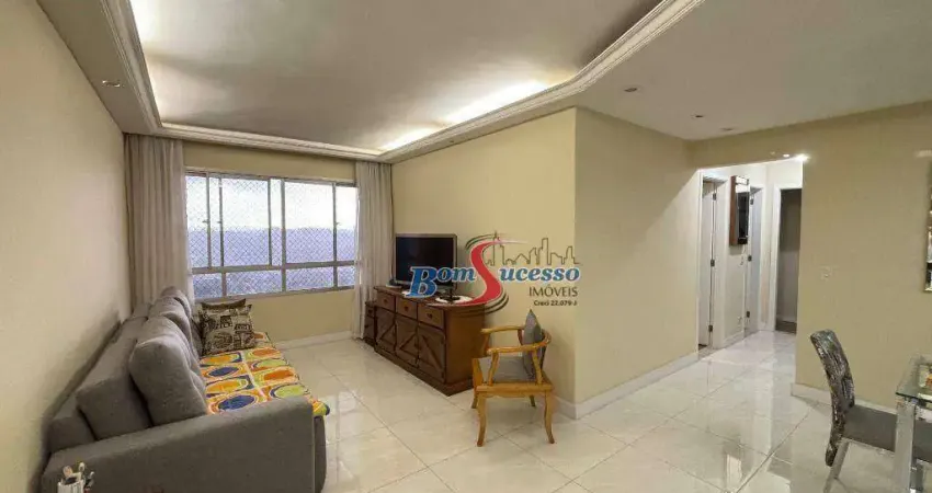 Apartamento com 3 dormitórios à venda, 100 m² por r$ 649.000,00 - chácara mafalda - são paulo/sp