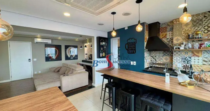 Apartamento com 3 dormitórios à venda, 127 m² por r$ 2.120.000,00 - tatuapé - são paulo/sp