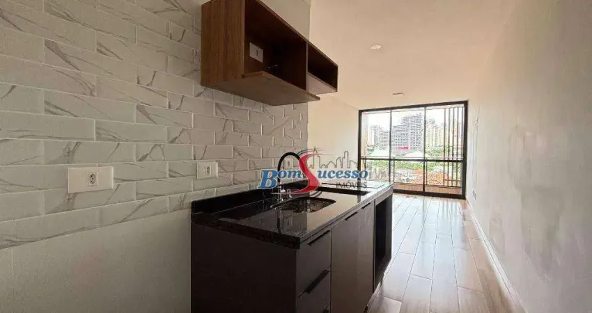 Studio com 1 dormitório para alugar, 24 m² por r$ 2.311,73/mês - vila invernada - são paulo/sp