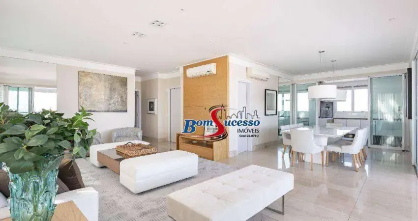 Apartamento para alugar, 265 m² por r$ 31.327,93/mês - jardim anália franco - são paulo/sp