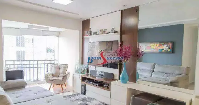 Apartamento com 3 dormitórios à venda, 85 m² por r$ 849.900 - água rasa - são paulo/sp