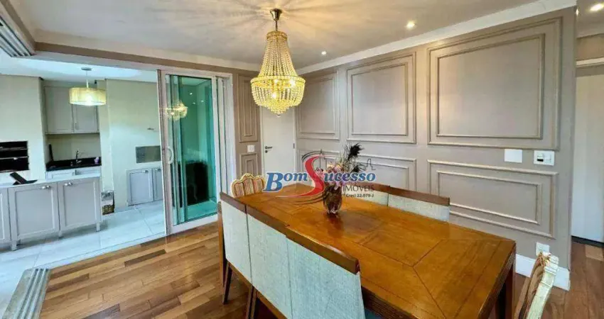 Apartamento com 3 dormitórios à venda, 176 m² por r$ 2.779.900 - jardim anália franco - são paulo/sp