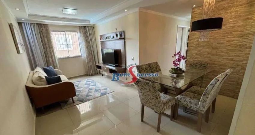 Apartamento com 3 dormitórios à venda, 72 m² por r$ 375.000,00 - vila bancária - são paulo/sp