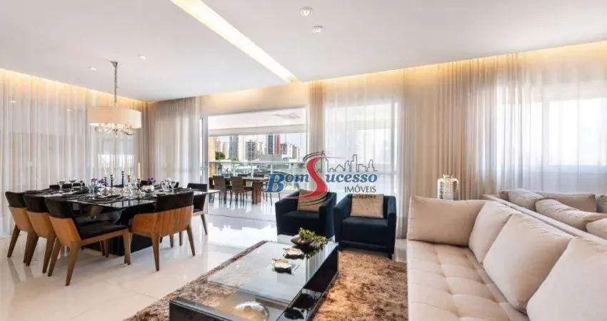 Apartamento com 4 dormitórios à venda, 227 m² por r$ 3.990.000 - tatuapé - são paulo/sp