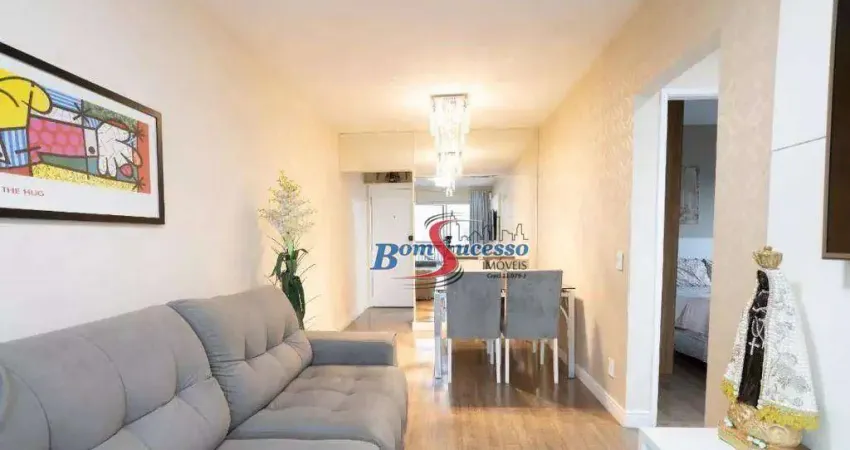 Apartamento com 2 dormitórios à venda, 70 m² por r$ 559.900,00 - tatuapé - são paulo/sp