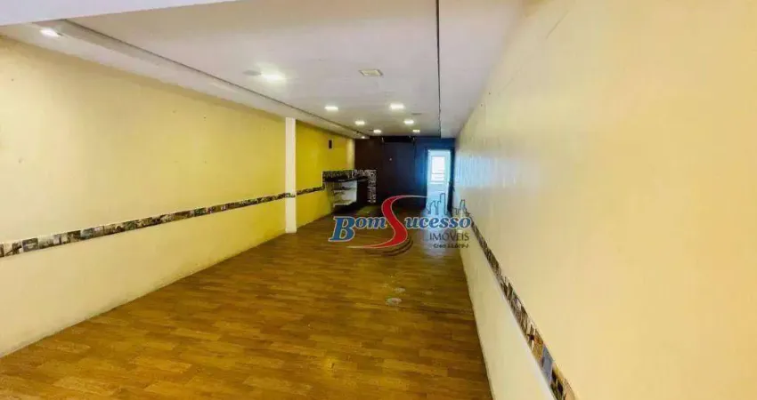 Salão para alugar, 105 m² por r$ 7.747/mês - tatuapé - são paulo/sp