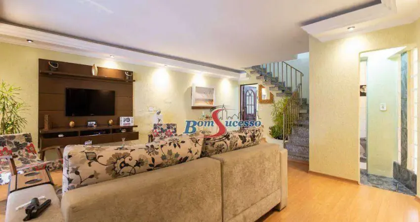 Sobrado à venda, 283 m² por r$ 949.000,00 - água rasa - são paulo/sp