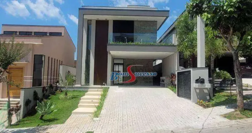 Sobrado com 3 dormitórios à venda, 250 m² por r$ 2.990.000 - condomínio aruã brisas - mogi das cruzes/sp