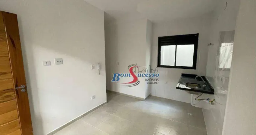Apartamento com 2 dormitórios à venda, 34 m² por r$ 255.400,00 - vila ema - são paulo/sp