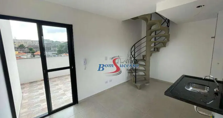 Apartamento duplex com 1 dormitório à venda, 28 m² por r$ 226.800,00 - vila ema - são paulo/sp