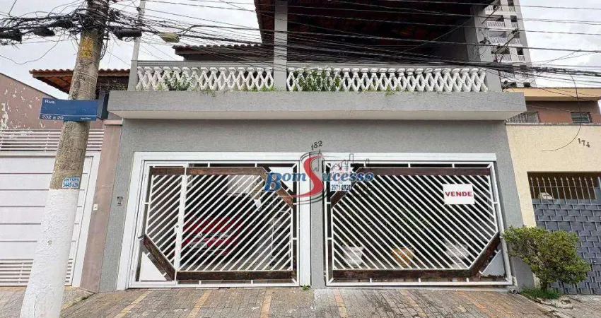 Sobrado com 2 dormitórios à venda, 277 m² por r$ 1.100.000 - vila santa clara - são paulo/sp