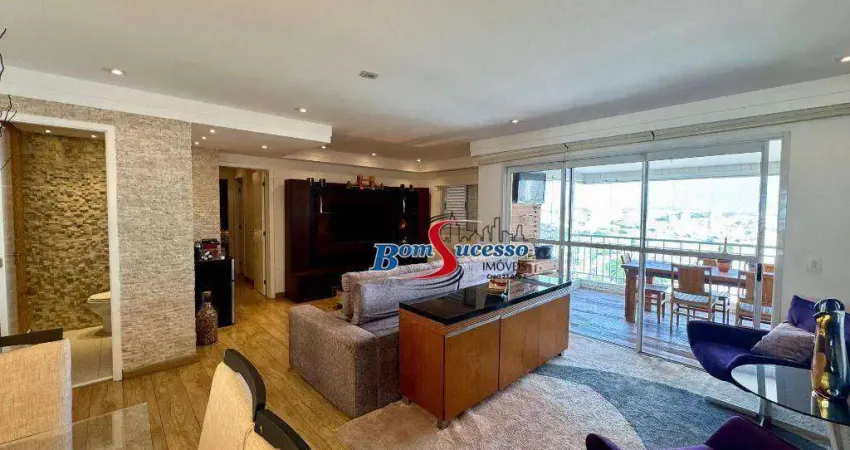 Apartamento com 3 dormitórios à venda, 125 m² por r$ 1.590.000 - vila carrão - são paulo/sp