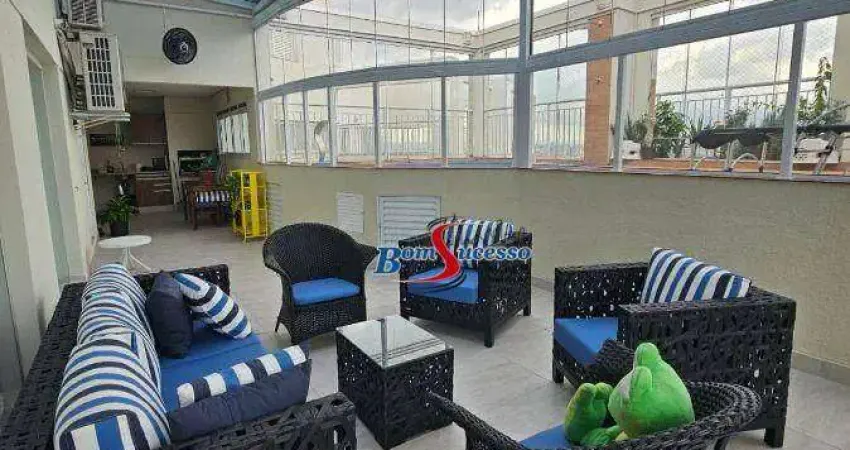 Cobertura com 3 dormitórios à venda, 215 m² por r$ 2.880.000,00 - tatuapé - são paulo/sp