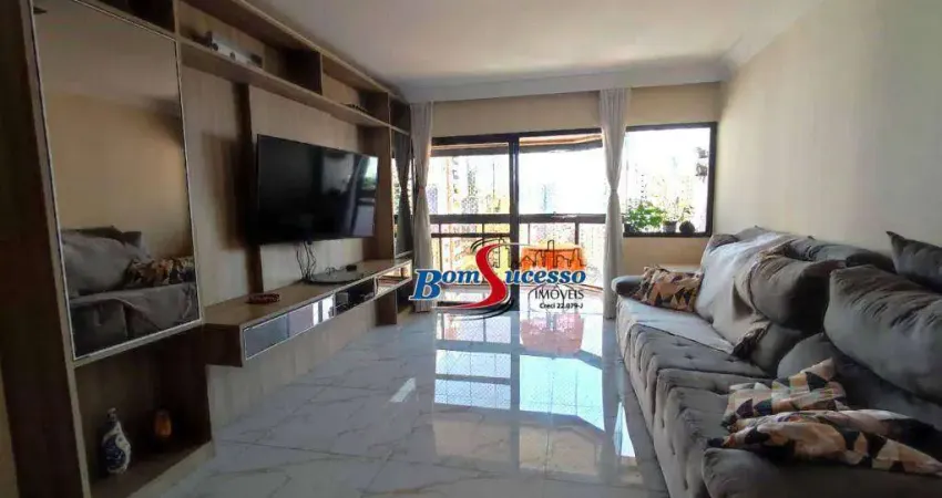 Apartamento com 3 dormitórios à venda, 127 m² por r$ 954.900,00 - tatuapé - são paulo/sp