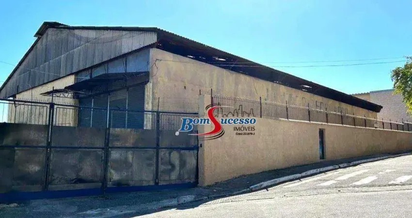 Galpão, 1430 m² - venda por r$ 9.600.000 ou aluguel por r$ 56.100/mês - cangaíba - são paulo/sp