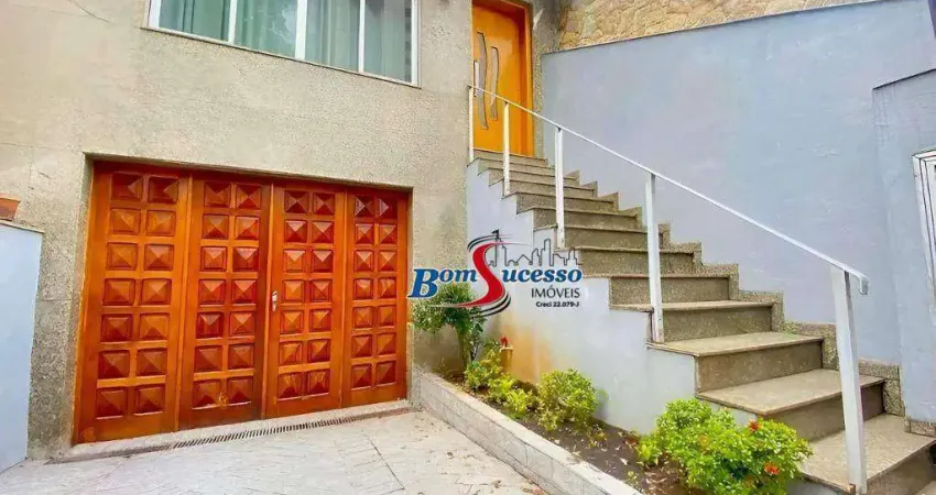 Sobrado com 3 dormitórios para alugar, 210 m² por r$ 5.500/mês - jardim anália franco - são paulo/sp