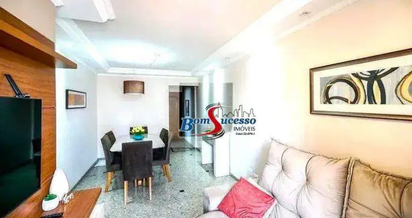 Apartamento com 3 dormitórios à venda, 76 m² por r$ 549.900 - tatuapé - são paulo/sp