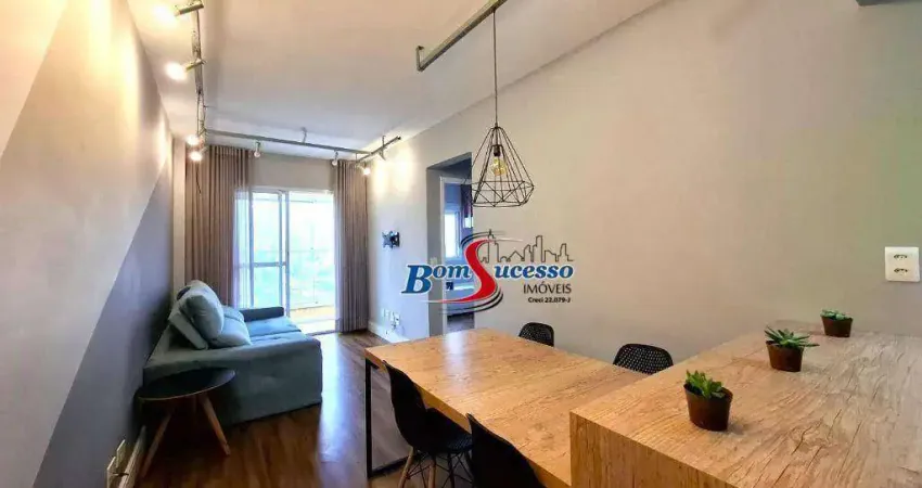 Apartamento com 2 dormitórios à venda, 50 m² por r$ 565.000 - tatuapé - são paulo/sp