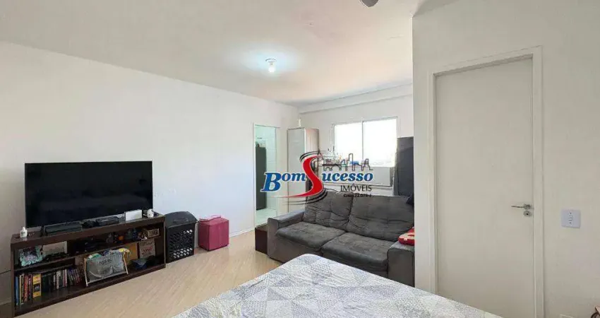 Apartamento com 1 dormitório, 38 m² - venda por r$ 339.900,00 ou aluguel por r$ 2.566,00/mês - tatuapé - são paulo/sp