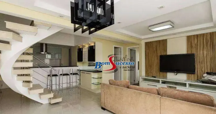 Cobertura com 3 dormitórios à venda, 115 m² por r$ 1.479.000,00 - tatuapé - são paulo/sp